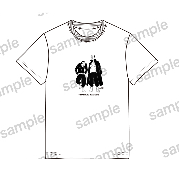 『東京卍リベンジャーズ×アンガールズのジャンピン』コラボTシャツ