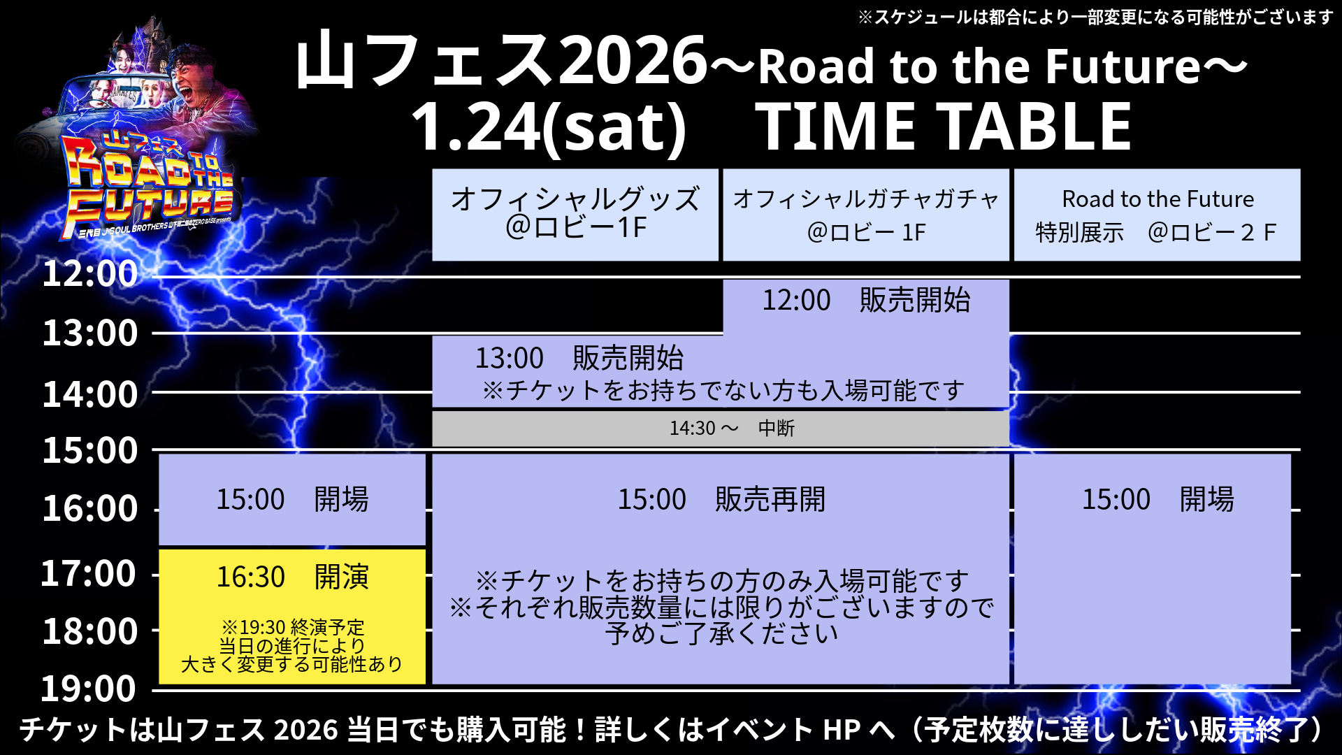 タイムテーブル